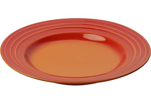 [해외]르크루제 스톤웨어 샐러드 플레이트-플레임 Le Creuset Stoneware Salad Plate-Flame(10인치)